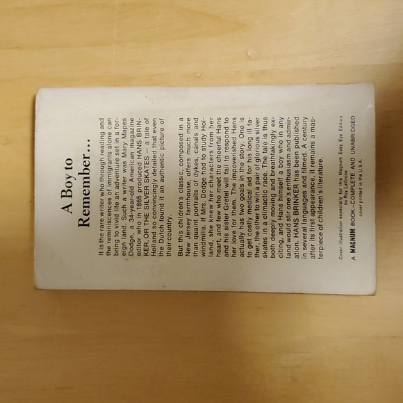 Hans Brinker, or the Silver Skates by Mary Mapes Dodge - Picture 2 of 2